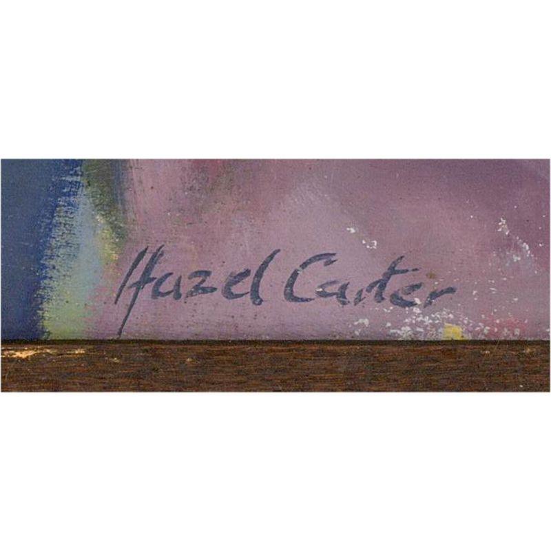 Hazel Carter - Mid 20th Century Oil, Deep In Thought For Sale 2