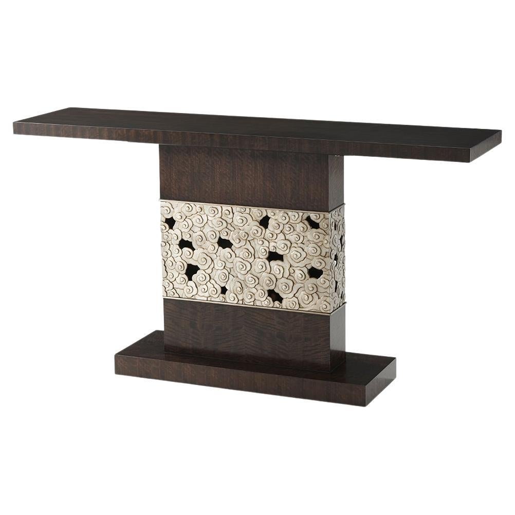 Hazel Contemporary Console Table For Sale