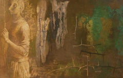 Paseo por la naturaleza, Surrealismo mágico de mediados de siglo, Artista de la Escuela de Cleveland