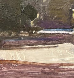 "Between" Original Impressionist Forest Landscape, Oil Painting