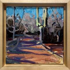 "Cabo Run (Cabo, Mexiko) - Impressionistisches Blumenstillleben, Ölgemälde