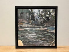 "Foxton" - Impressionist Forest Landscape, Oil Painting on Panel