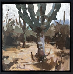 "Frieden und Stille (Cabo, Mexiko) - Impressionistische Landschaft, Ölgemälde