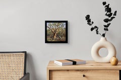 "Trees of Cabo" - Impressionist Still-Life and Landscape, Oil Painting