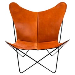 Hazelnut and Black Trifolium Chair by Ox Denmarq