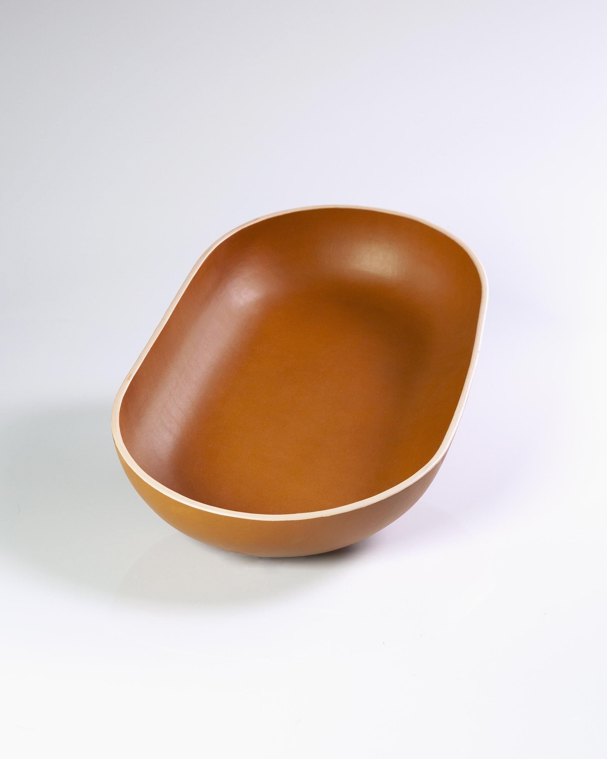 Rustic Hazelnut Handmade Luxury Leather Tray