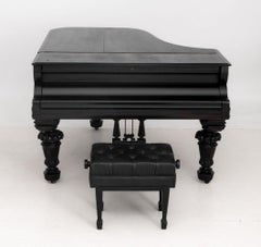 Hazelton Brothers Ebonized Grand Piano, 19th Century