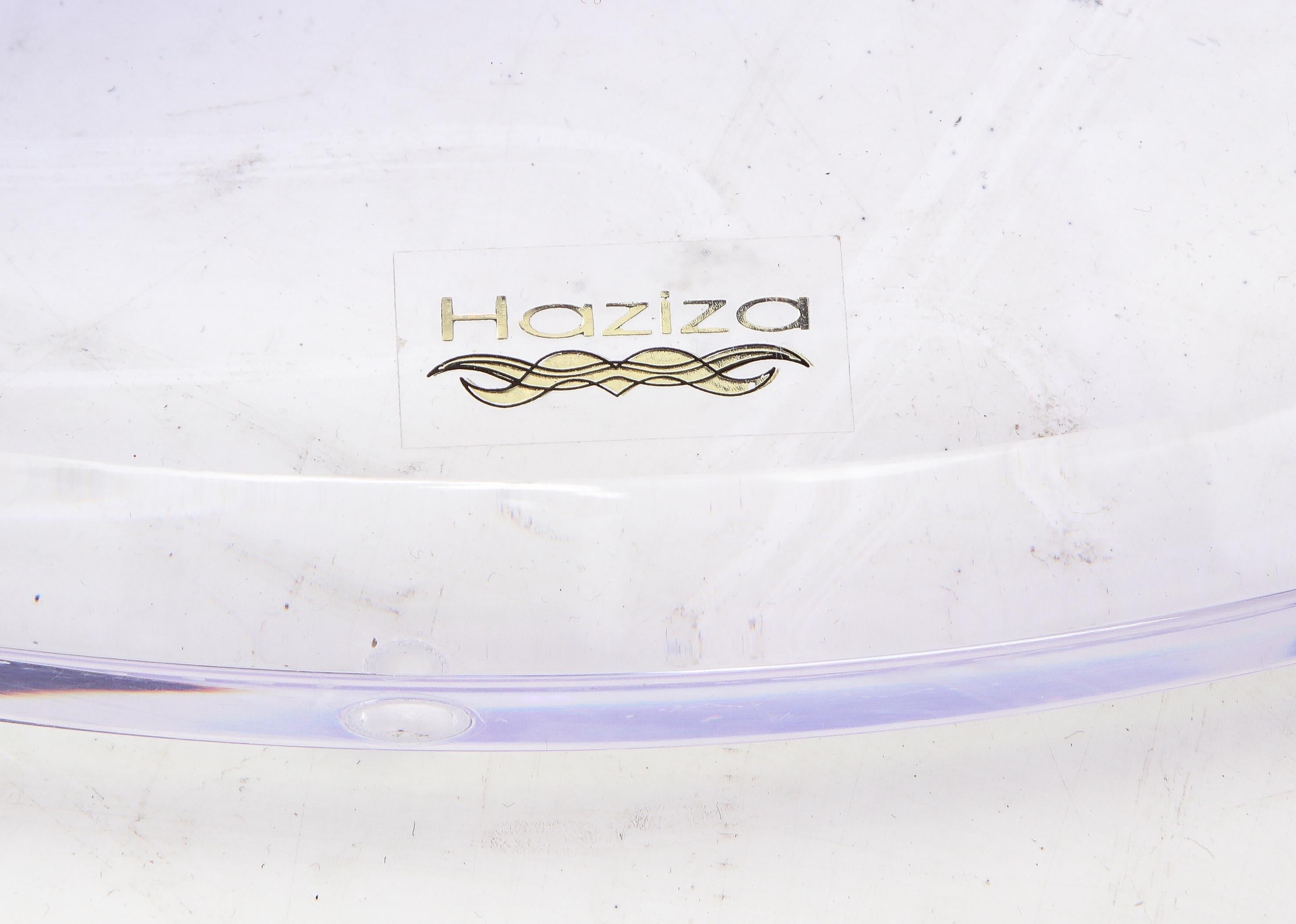 Haziza Violet, Indigo Acrylic Ribbon Coffee Table 3