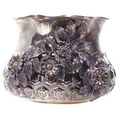 Hazorfim Sterling Silver 925 Floral Bowl