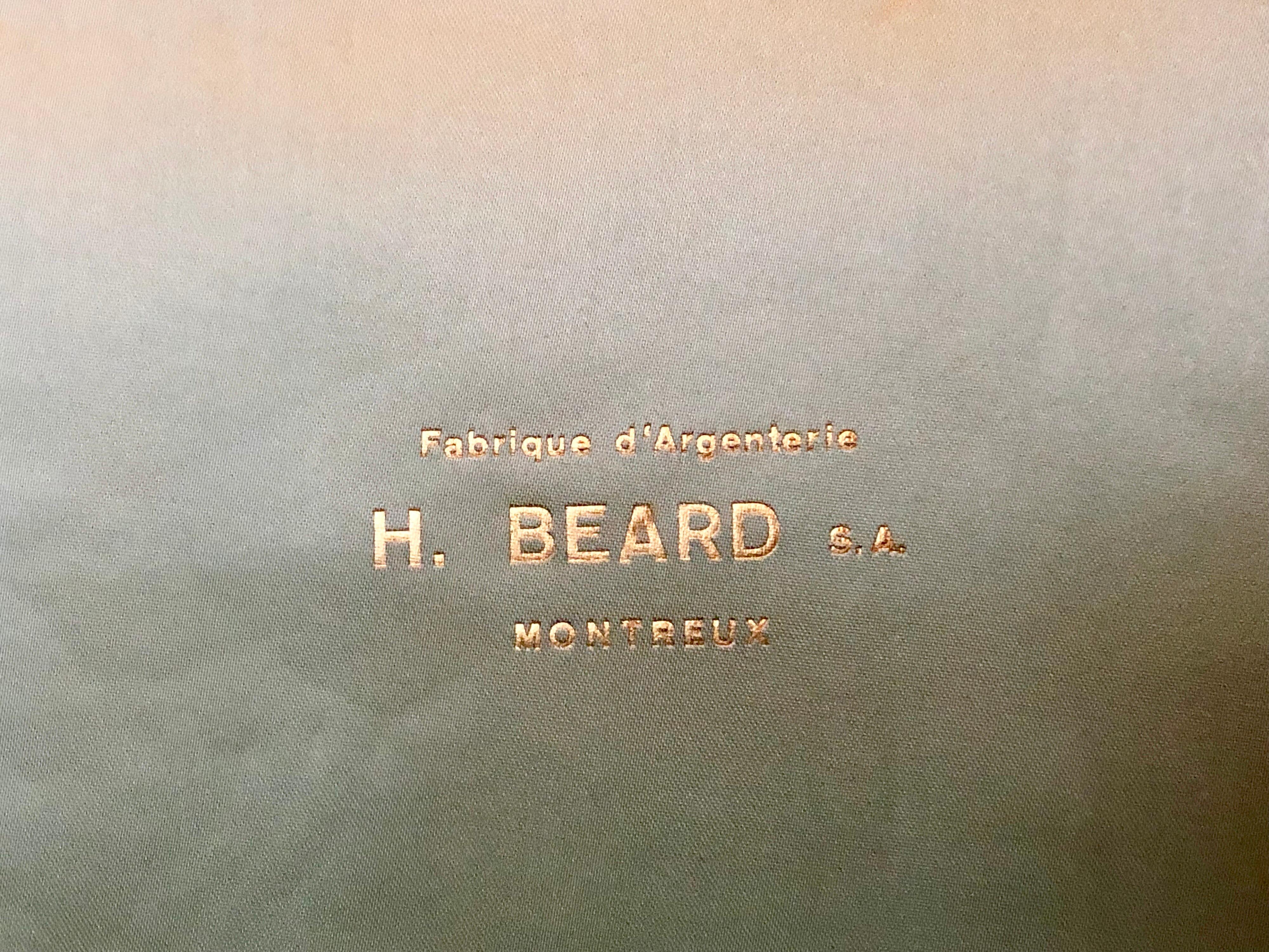 h beard silver