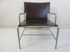 HBF Hickory Business Furniture Eight-Lounge Chairs in Leather and Steel