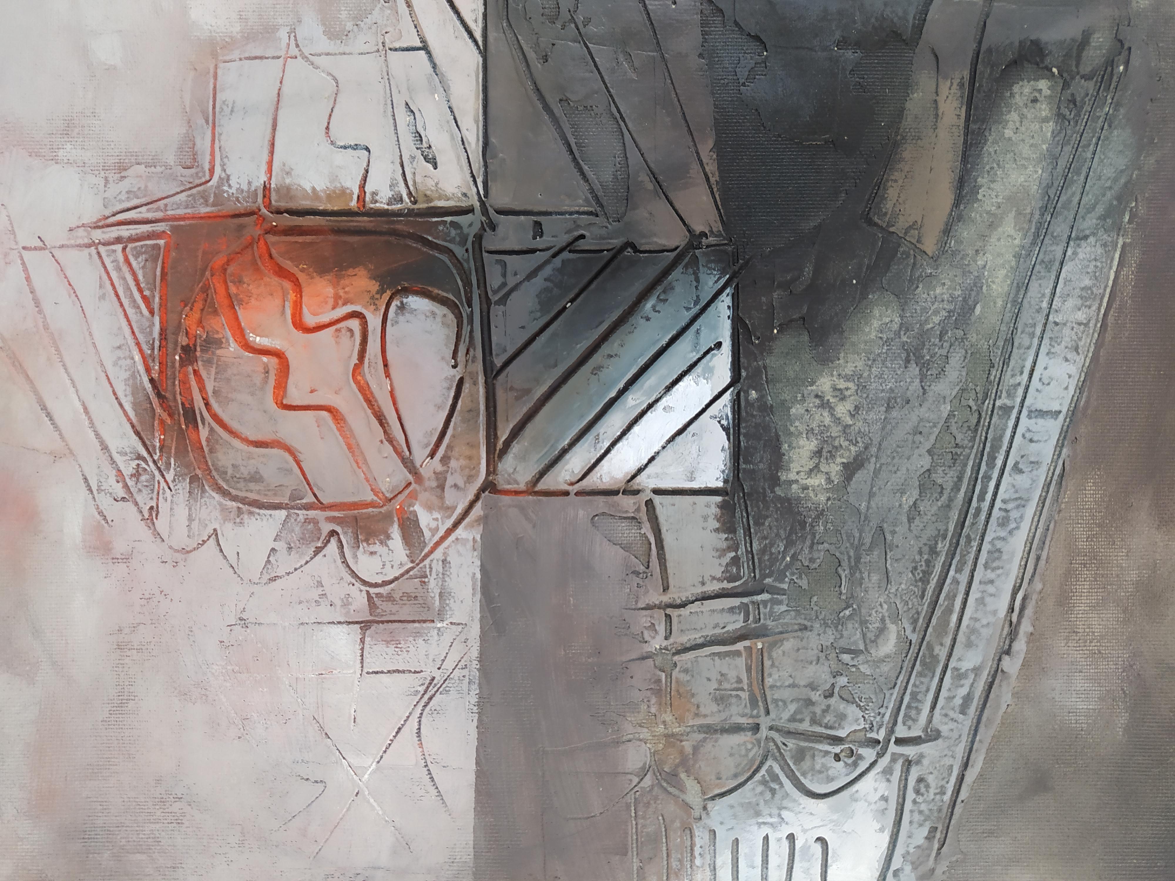 Senza titolo - Painting Astratto di Héctor Ramírez Ortega