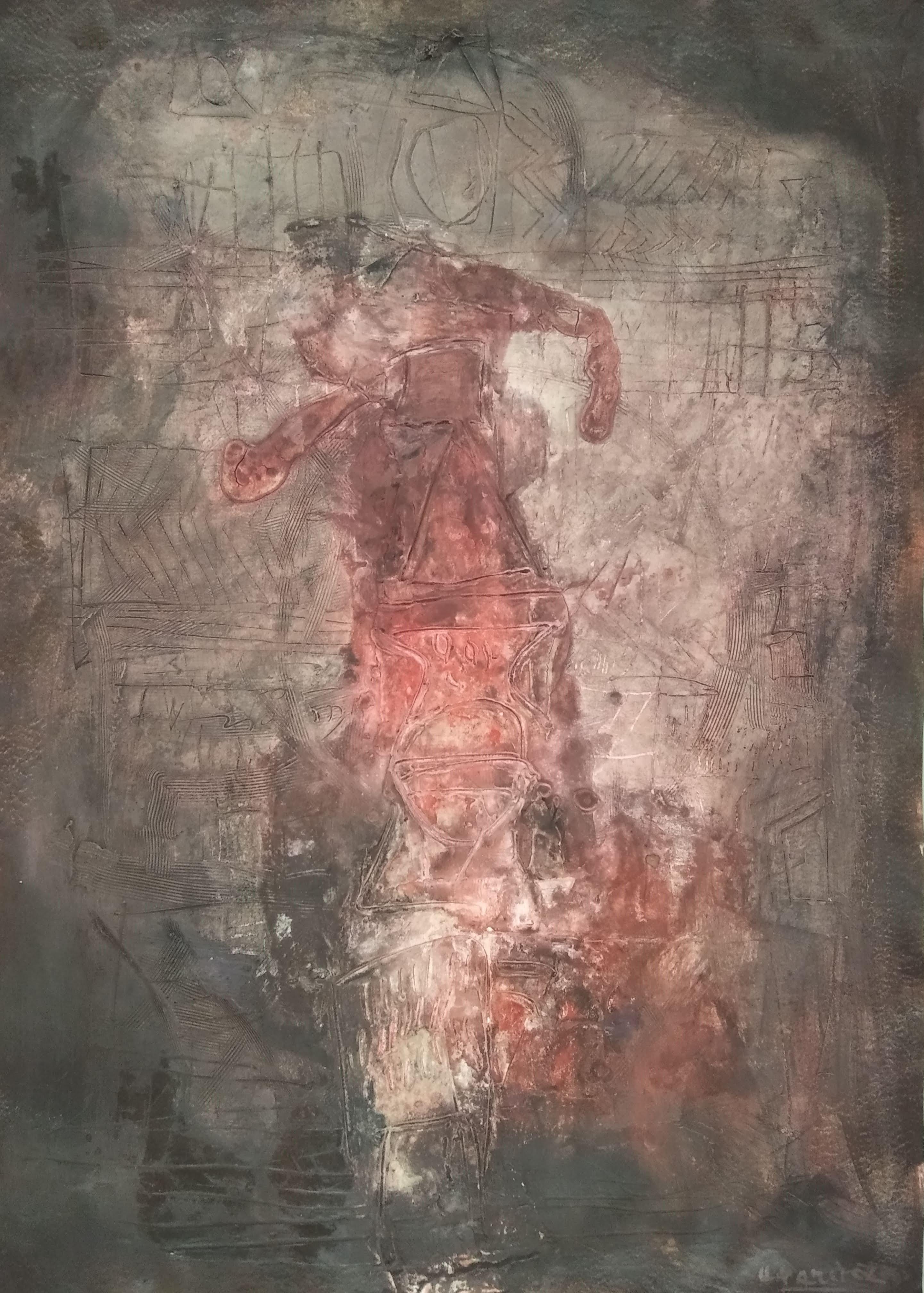 Senza titolo - Mixed Media Art di Héctor Ramírez Ortega