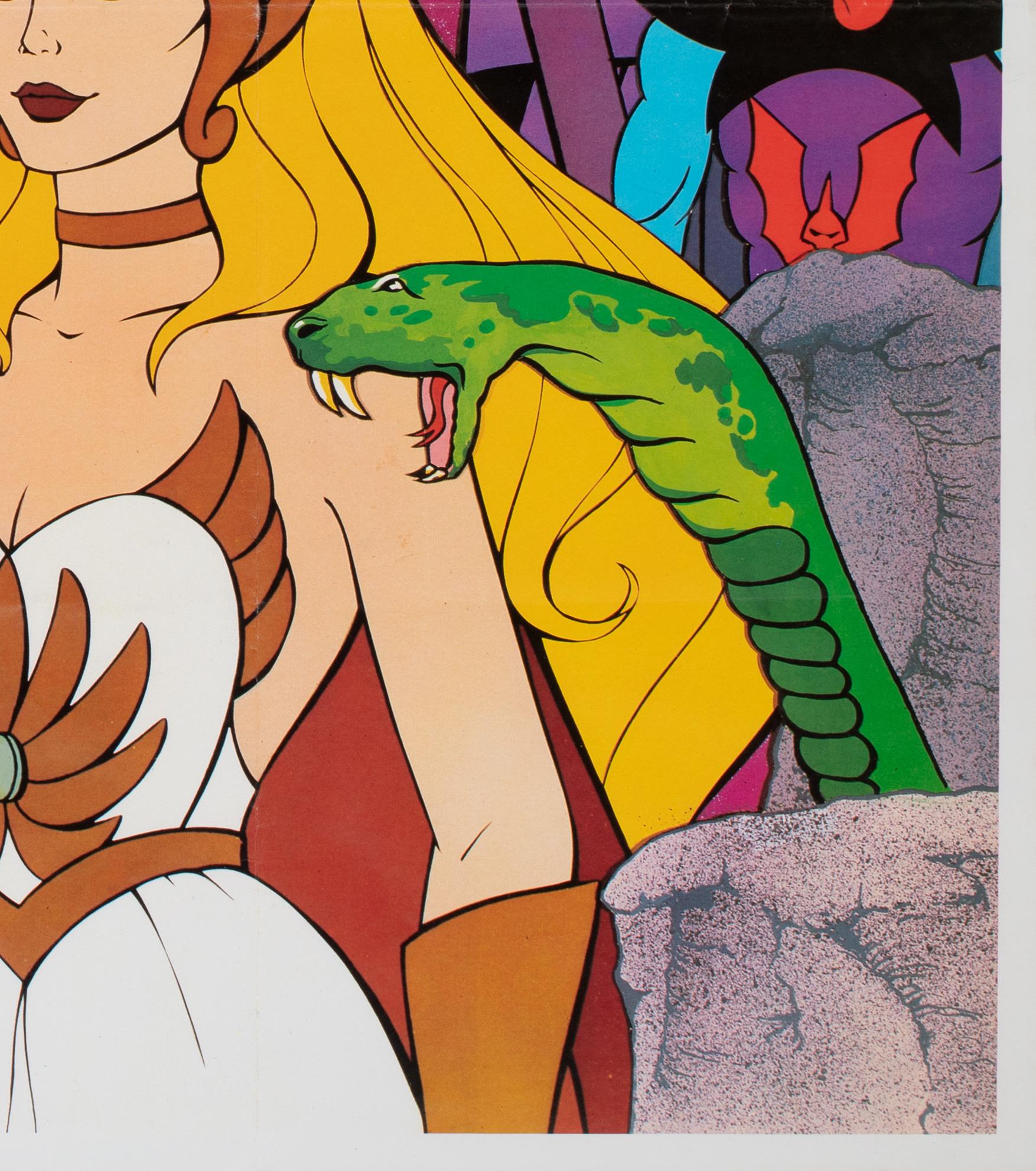 „He-Man & She-Ra – das Geheimnis des Schwertes“, Uk Quad-Filmplakat, 1985 im Angebot 2