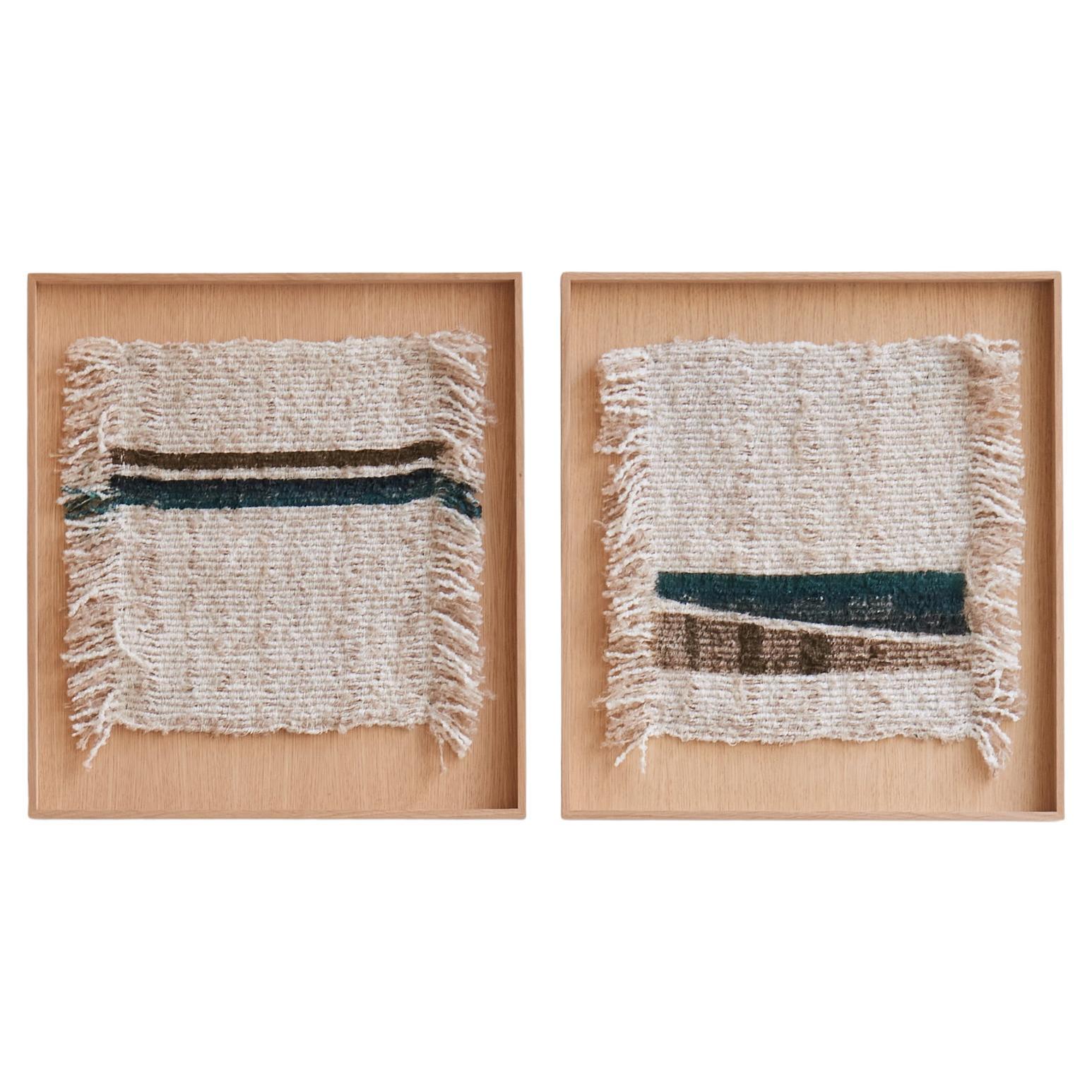 He & She #3 Wandskulptur von Delphine Cobbaert im Angebot
