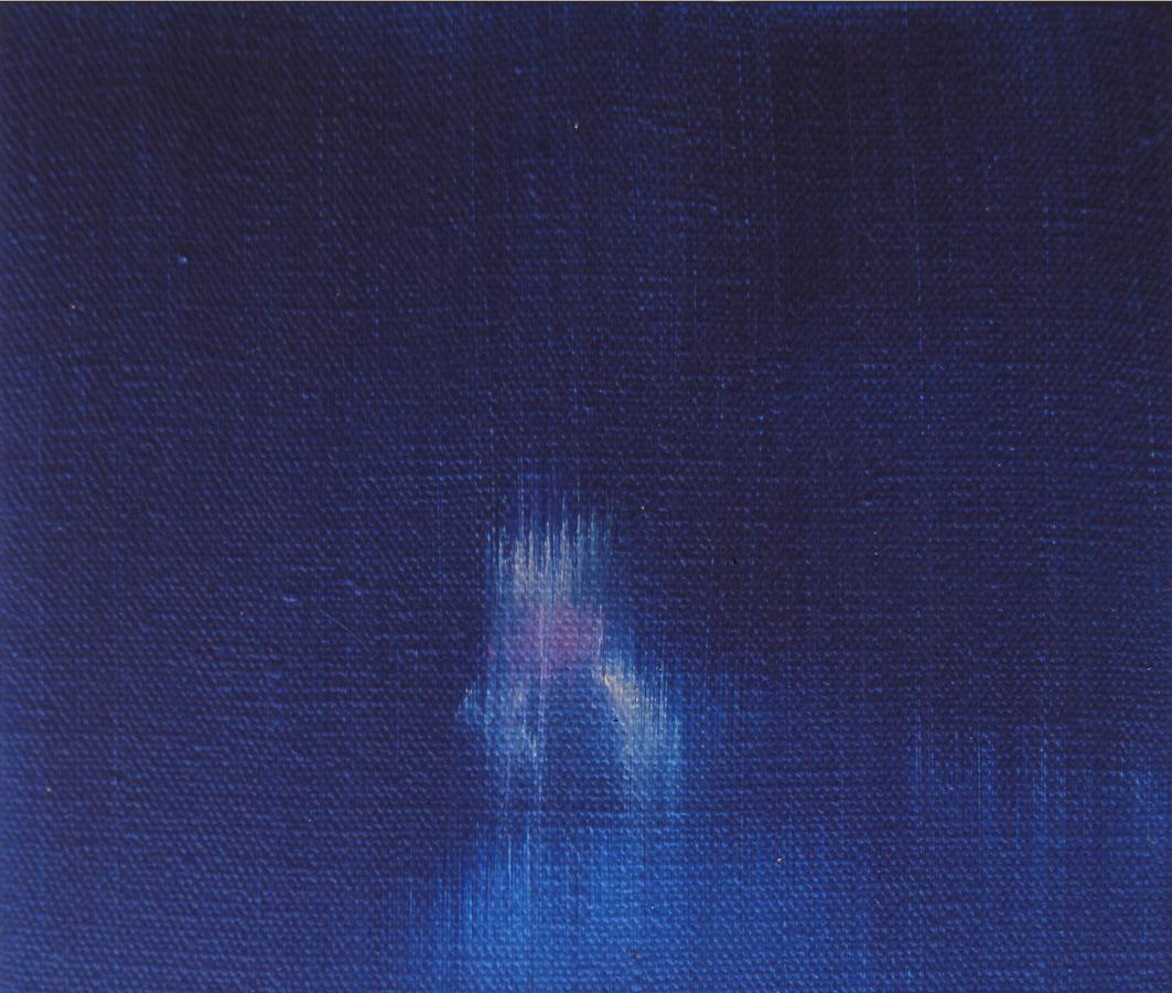 Peinture figurative texturée contemporaine texturée - Série Aquarelle n°3 - Painting de He Wenjue