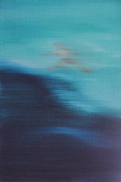 Contemporary Textured Figurative Painting - Water Series No.5