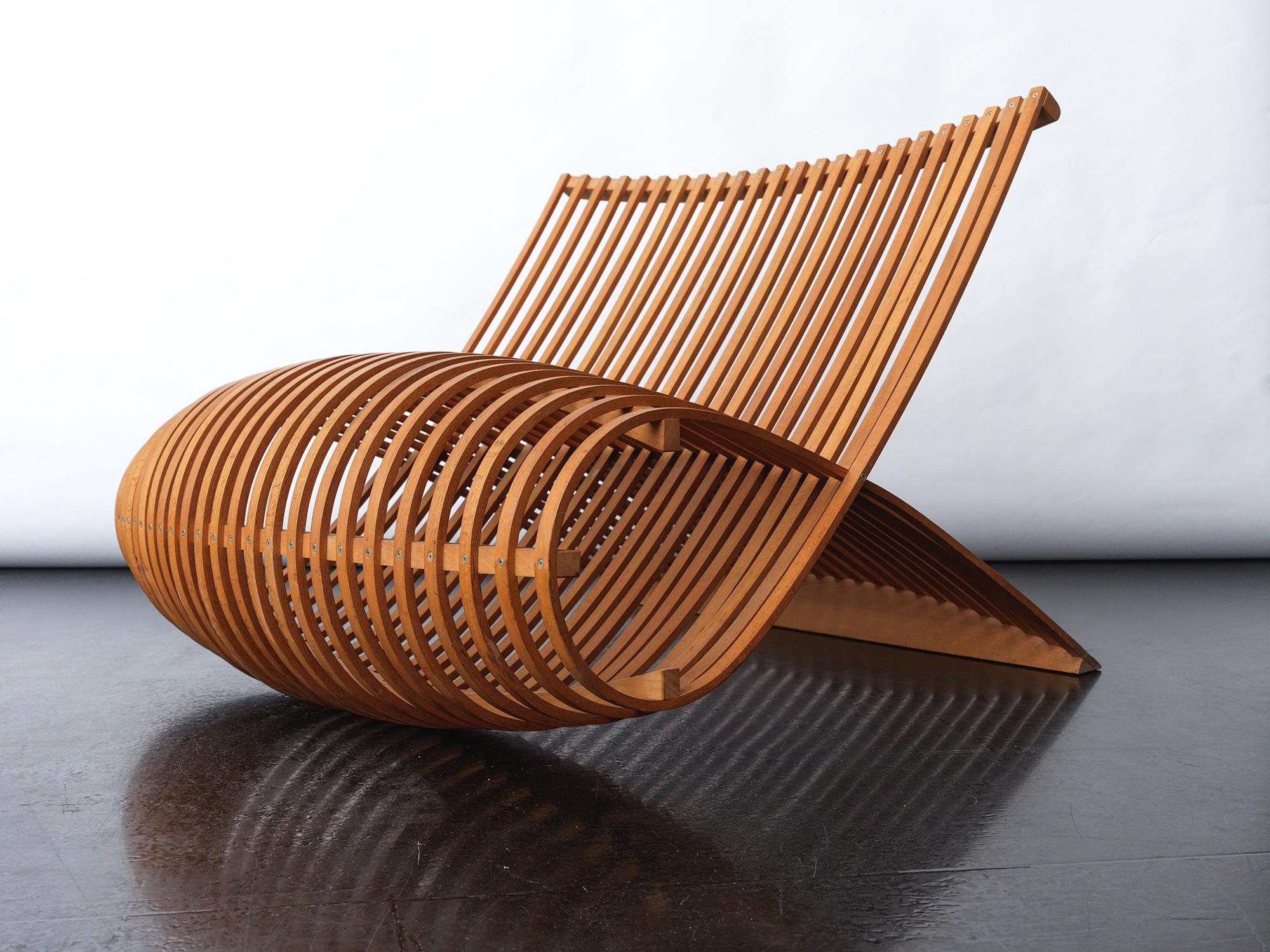 he Wood Chair By Marc Newson Produced By Cappelini Italy 1988 At he Wood Chair By Marc Newson Produced By Cappelini Italy 1988 At