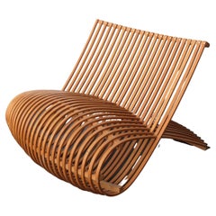 Τhe Wood Chair by Marc Newson, Produced by Cappelini, Italy, 1988