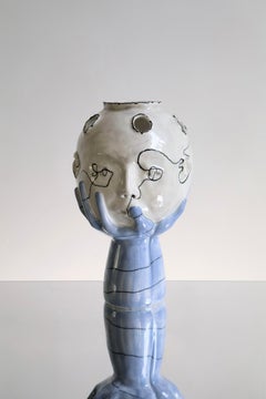 Vase à souhaits "La tête dans les mains
