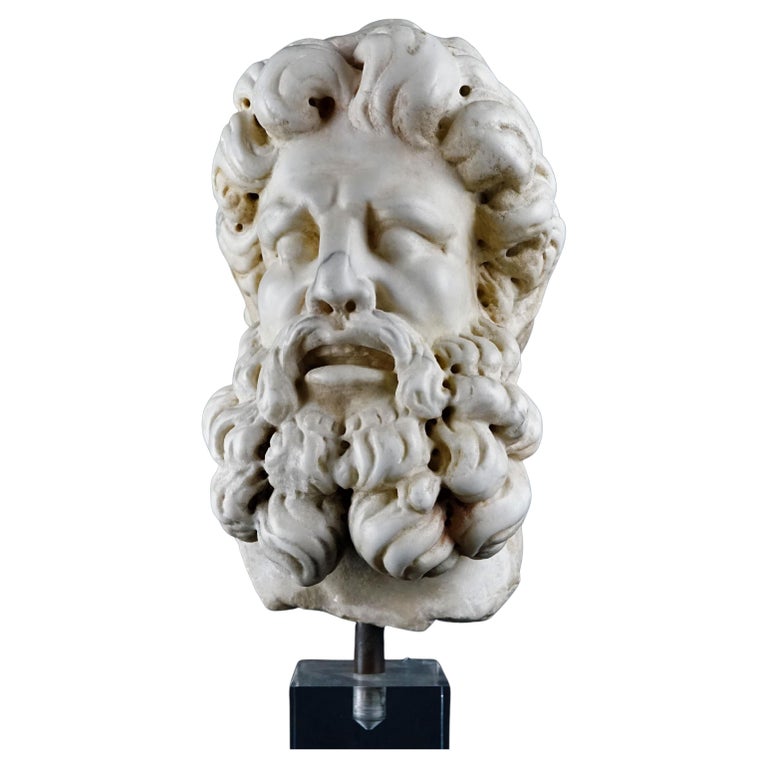 Head in Marble For Sale at 1stDibs