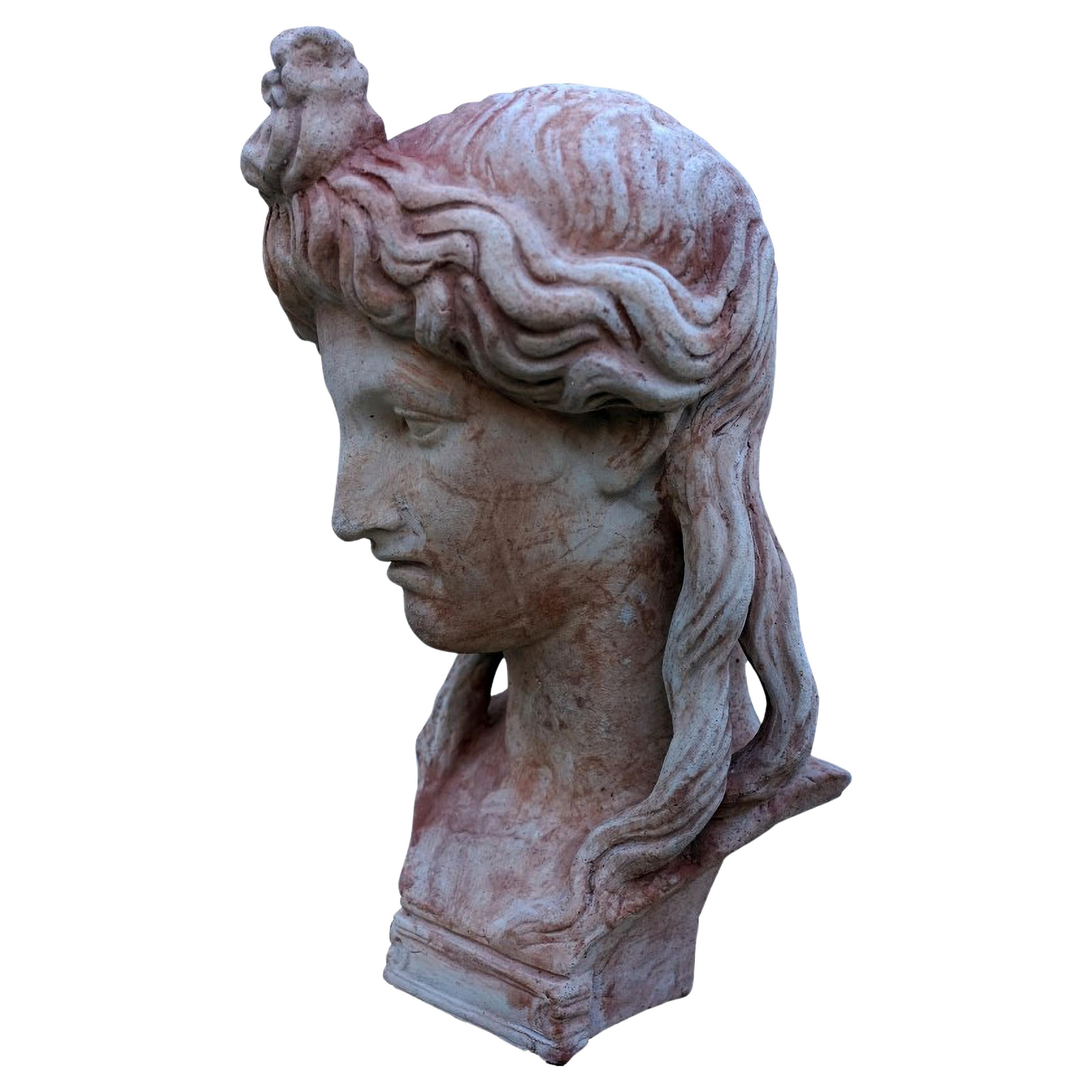 Head in Terracotta, ISIS of the Greek-Roman World Early 20th Century
