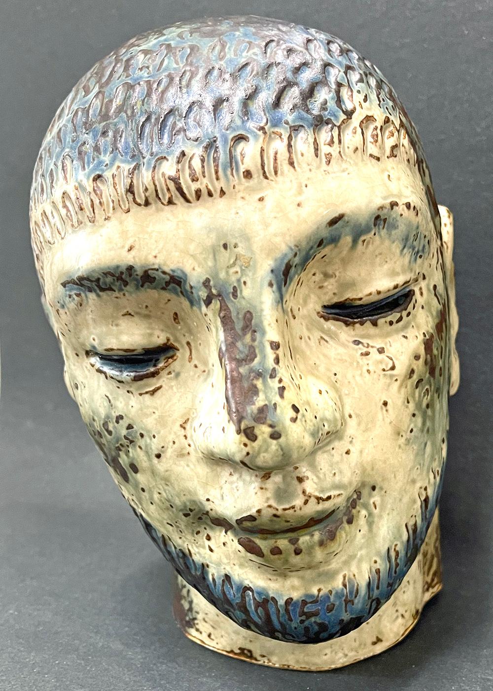 „Herz eines Töpfers“, sehr seltene Art-Déco-Skulptur einer männlichen Figur von Nielsen (Dänisch) im Angebot