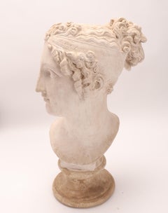 Head of a Women Neoclassic Portrait, Italy, 1890