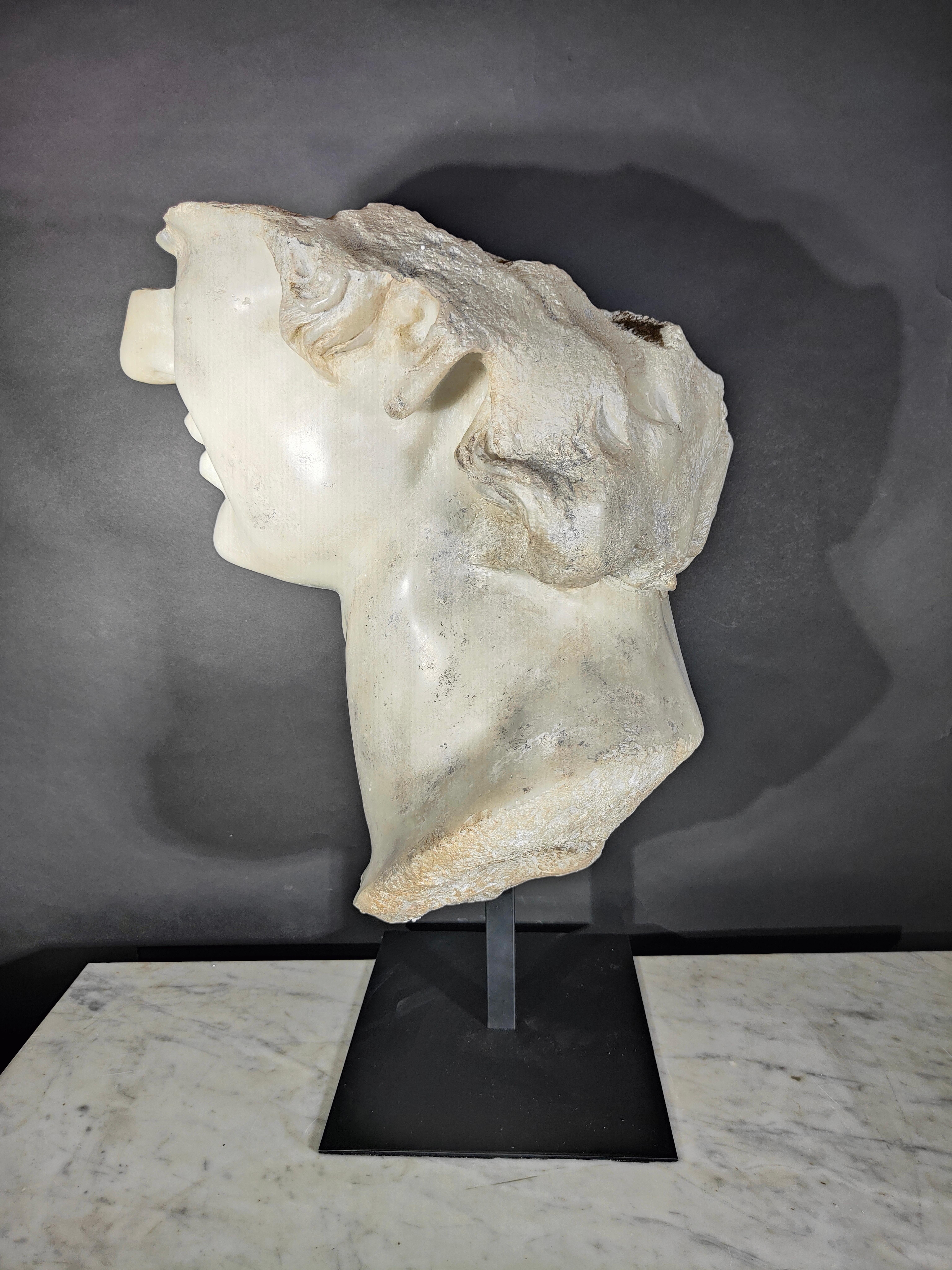 Resin Head of David, Mid-20th Century For Sale