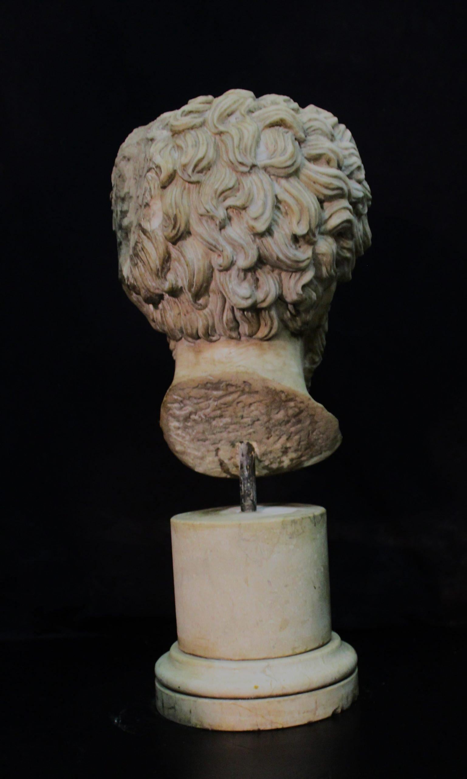Italian Head of Emperor Lucius Verus