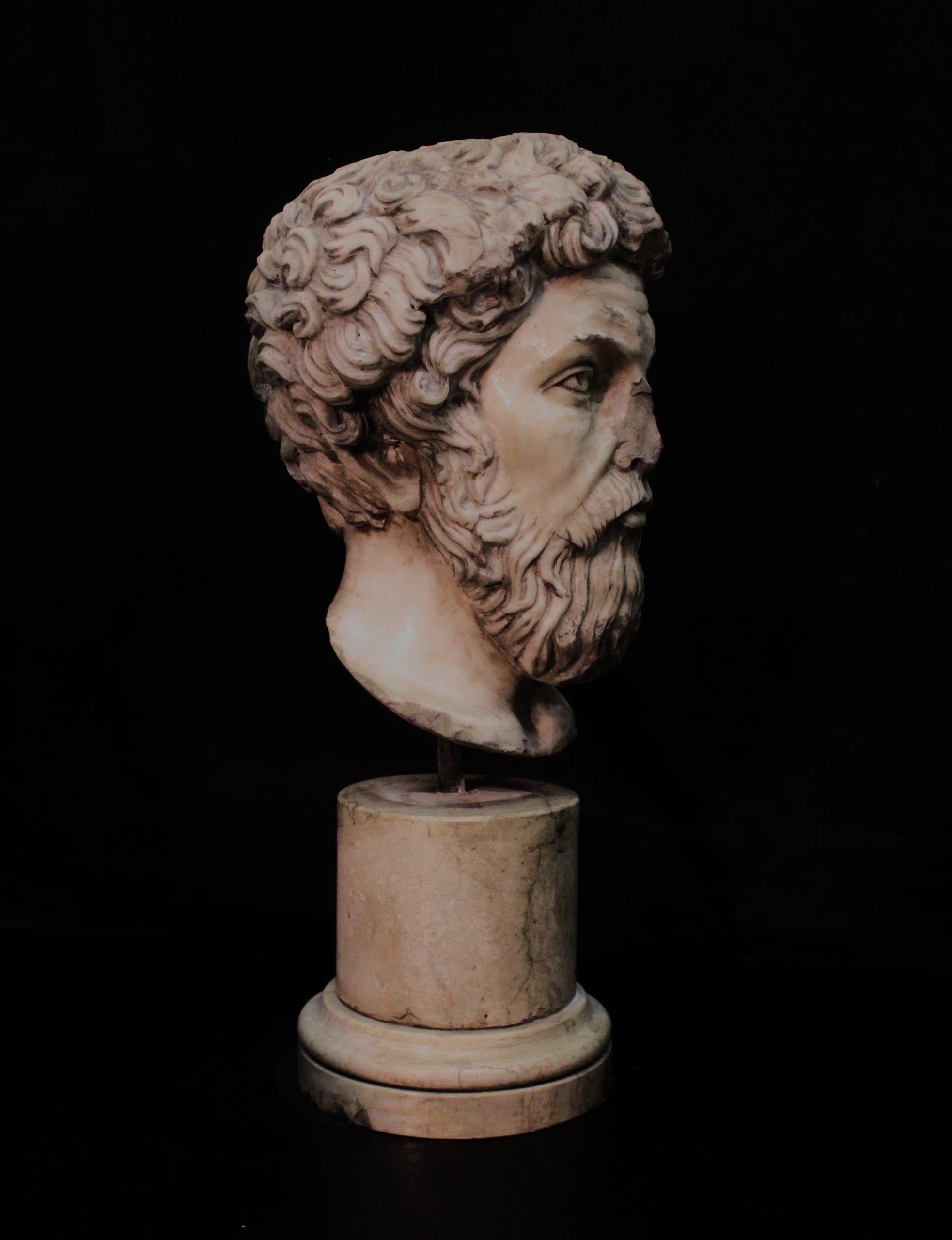 20th Century Head of Emperor Lucius Verus