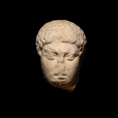 Kopf des Harmodius aus Naxos-Marmor