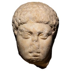 Kopf des Harmodius aus Naxos-Marmor