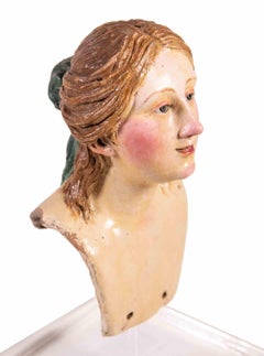 Head of Woman, Italy, 18th Century