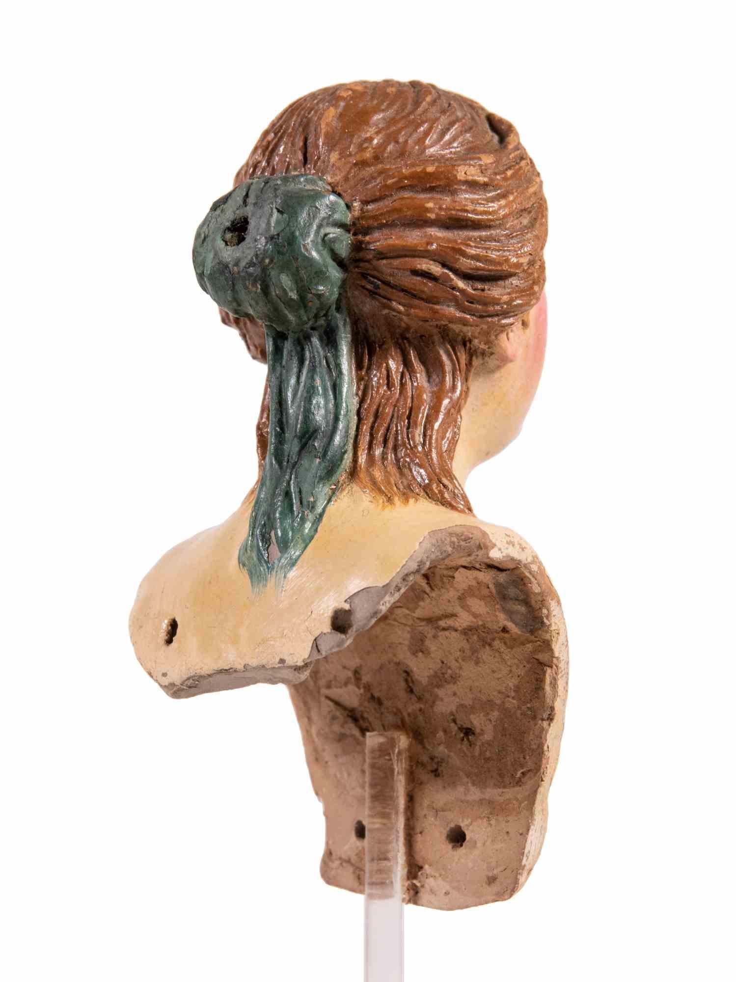 Cabeza de mujer, Italia, Siglo XVIII en Bueno estado para la venta en Roma, IT