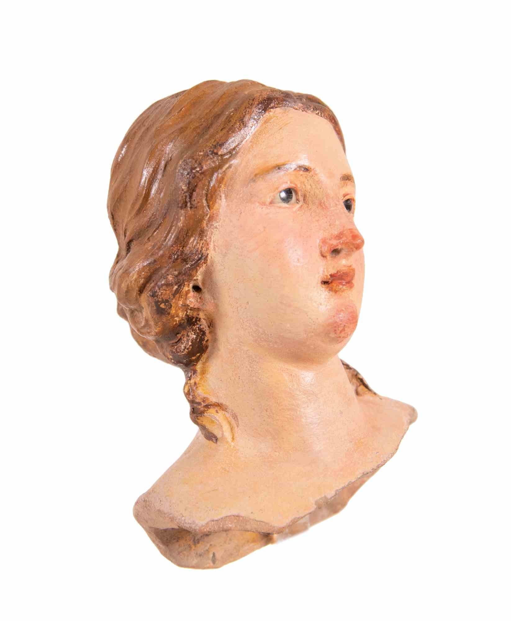 Testa di donna, Italia, XVIII secolo In condizioni buone in vendita a Roma, IT