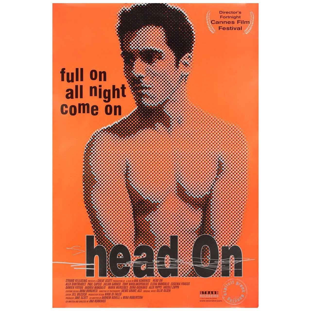 "Head On" 1998 U.S. One Sheet Film Poster