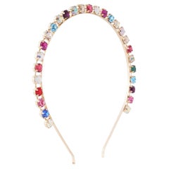 Kopfband vera Regenbogen-Kristall NWOT
