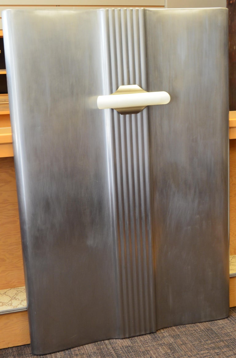 Headboard for Twin Single Bed, Industrial Wall Art Deco Carrier Portal