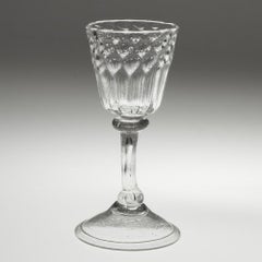 Four Liege Wine Glasses c1720