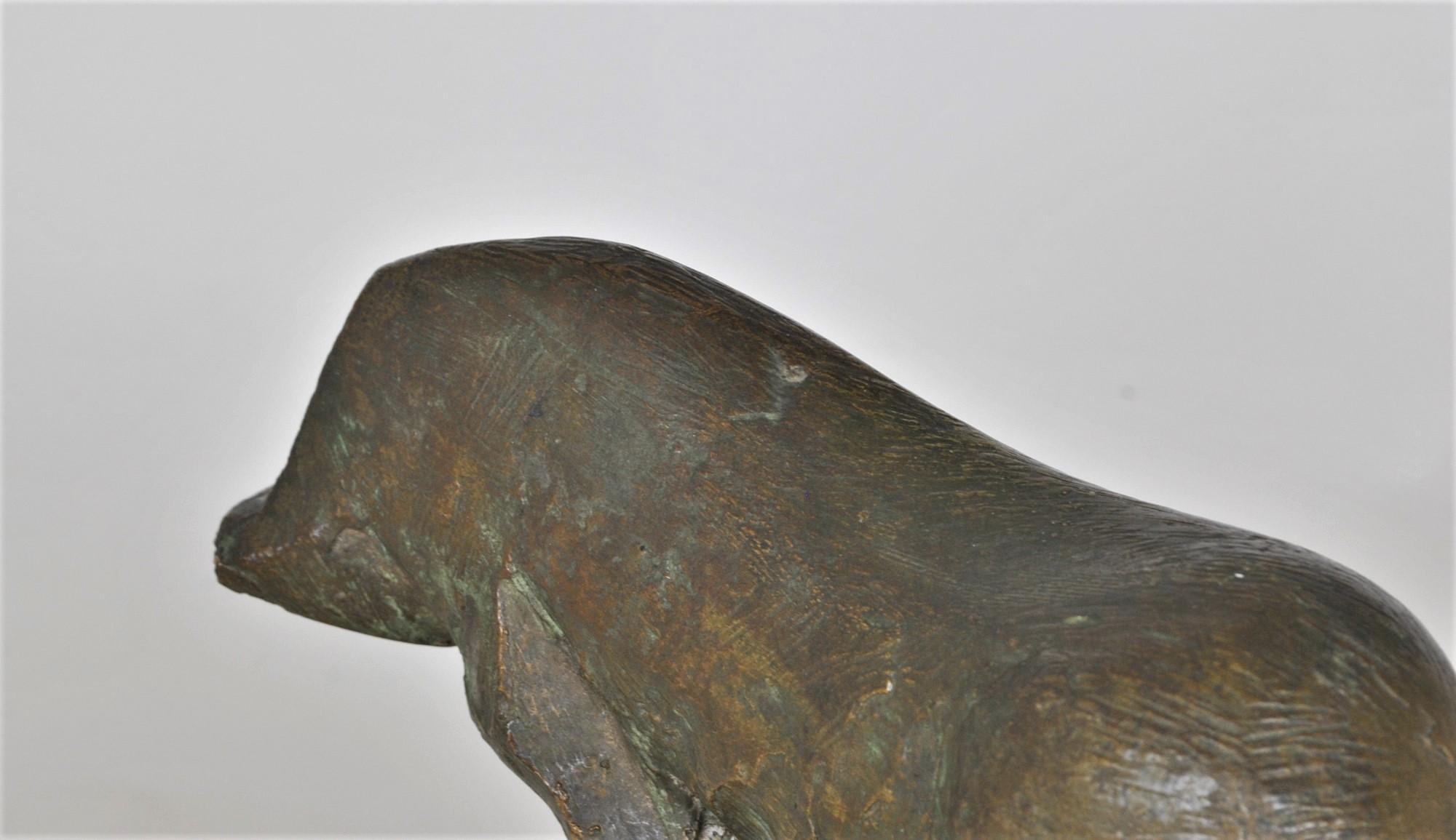 Animal sin cabeza, escultura de bronce, años 50/60 en venta 4