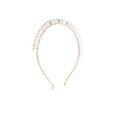 Copricapo in cristallo con pietre swarovski NWOT