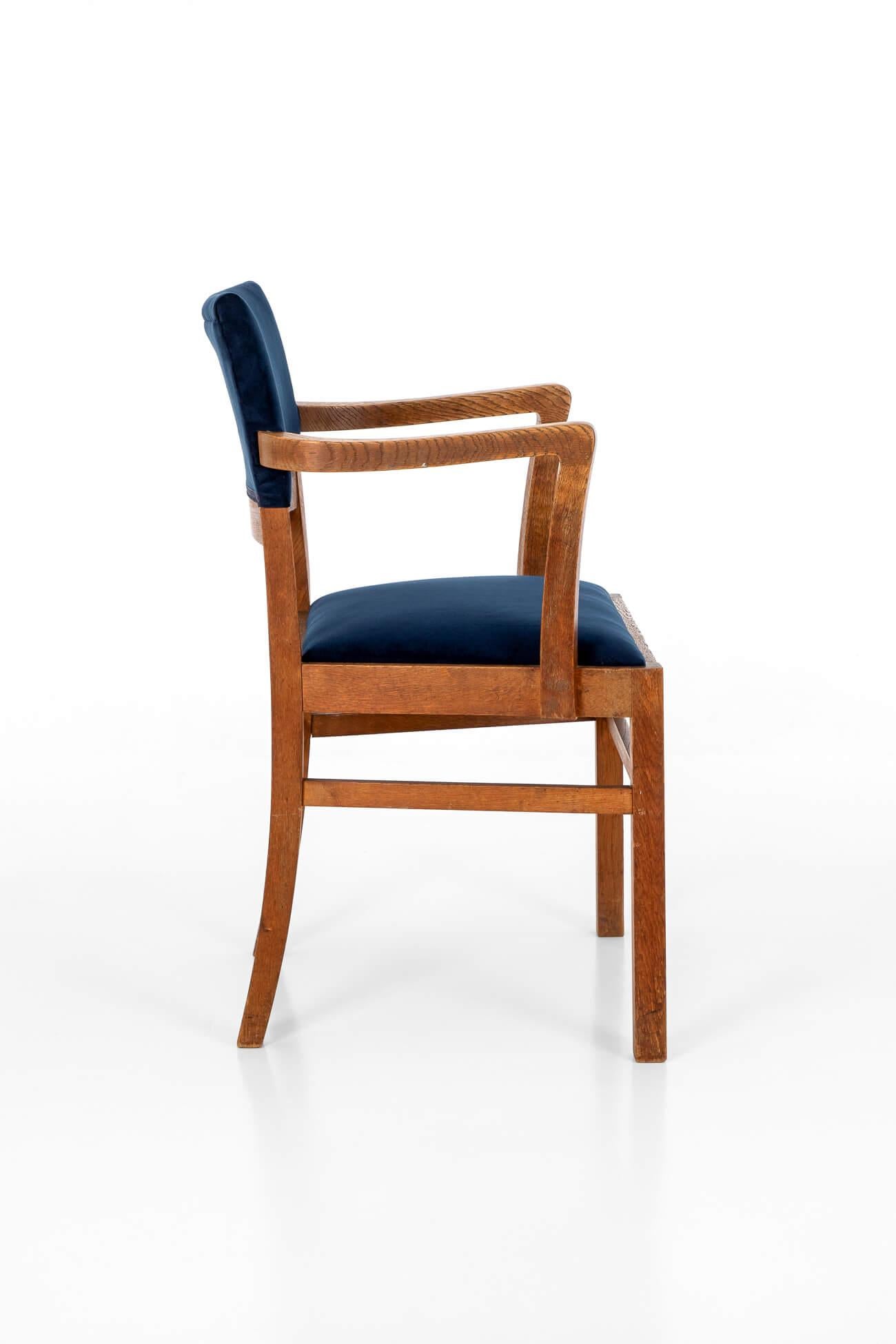 Hand-Crafted Heal and Son Elbow Chair For Sale