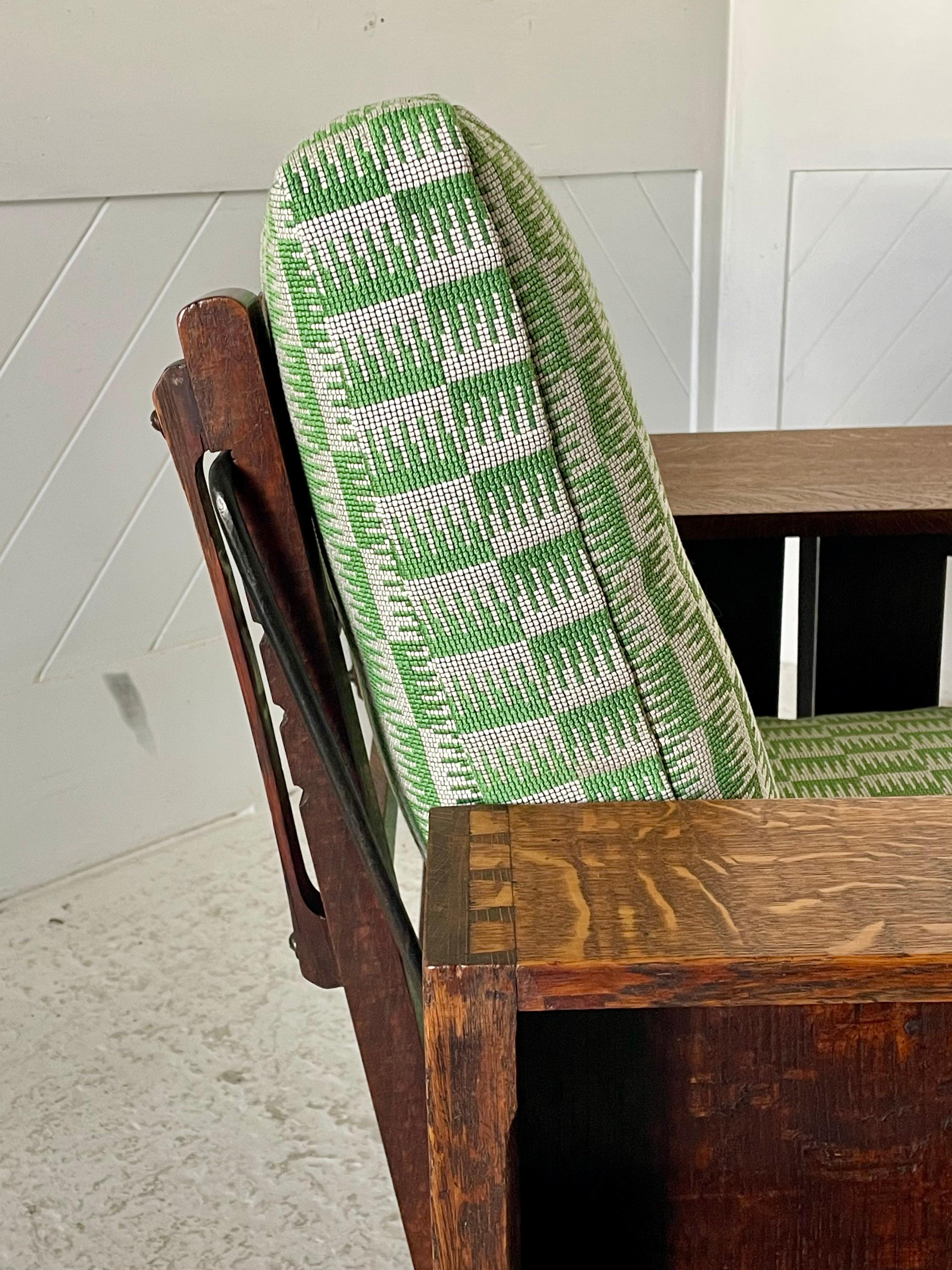 Chaise de bibliothèque en Oak Oak Heal & Son en vente 6