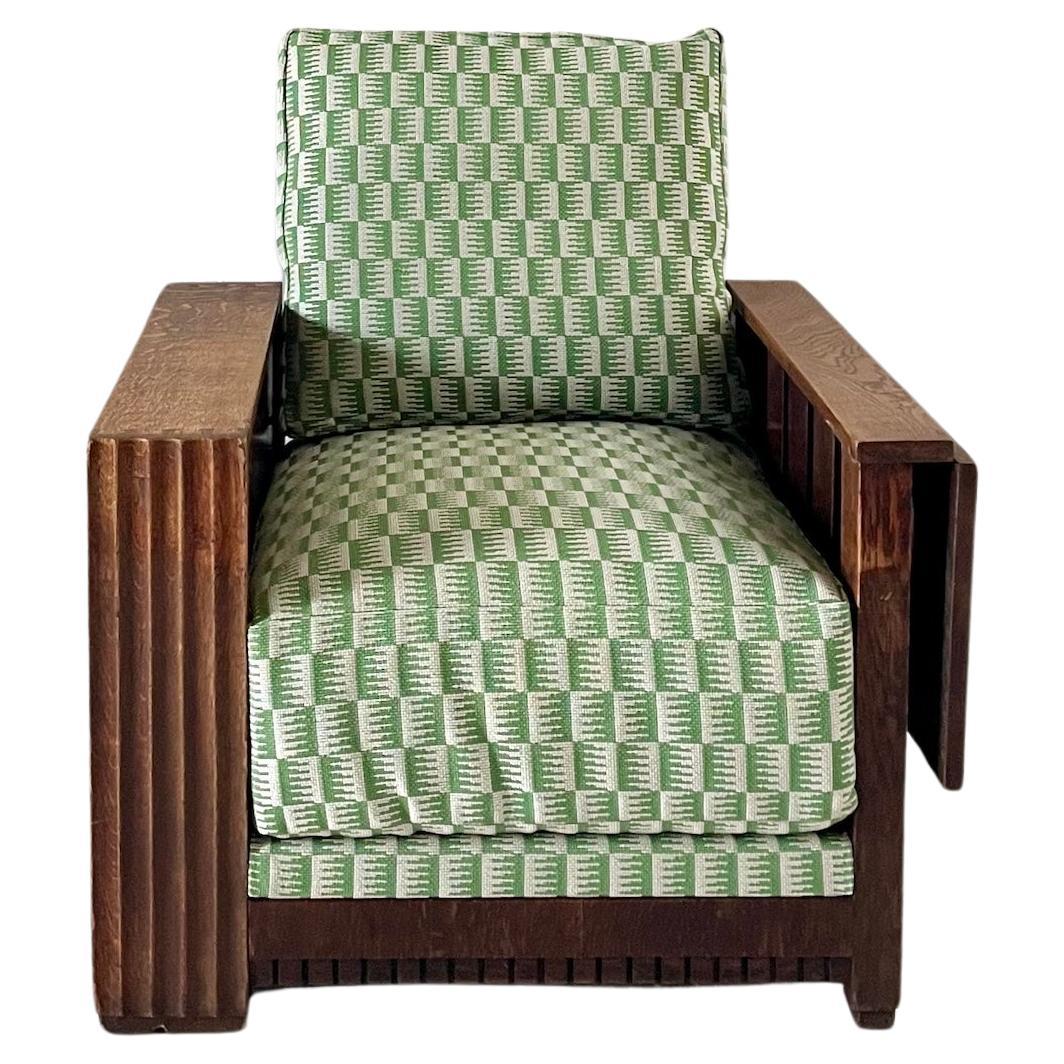 Chaise de bibliothèque en Oak Oak Heal 
Son en vente