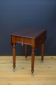 Heal's & Son Victorian Drop Leaf Tisch in Mahagoni um 1850