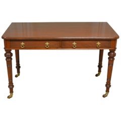 Heal & Son Victorian Mahogany Side or Writing Table