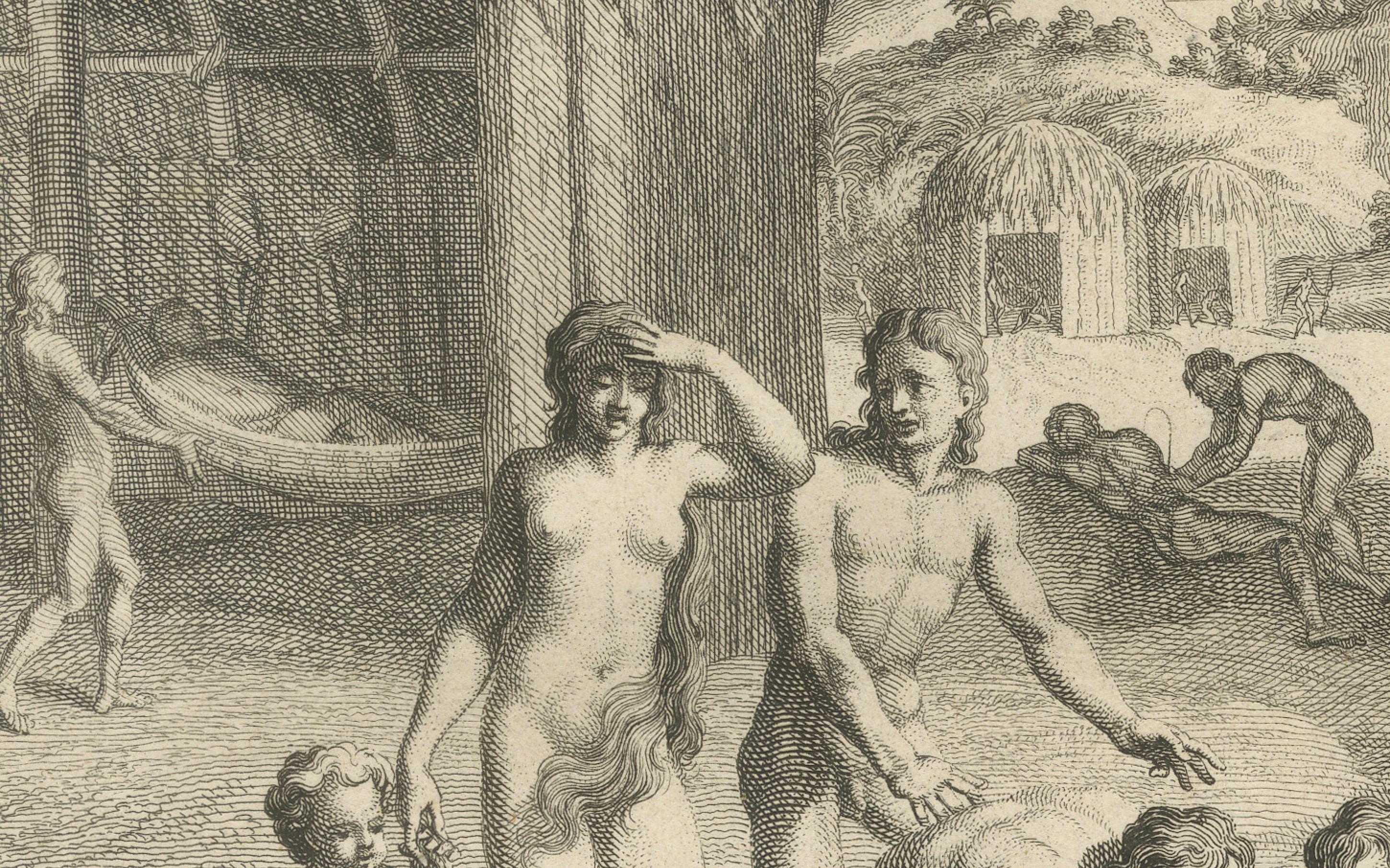 Rituales curativos y funerarios de los indígenas paria, imaginados en 1734 en venta 1