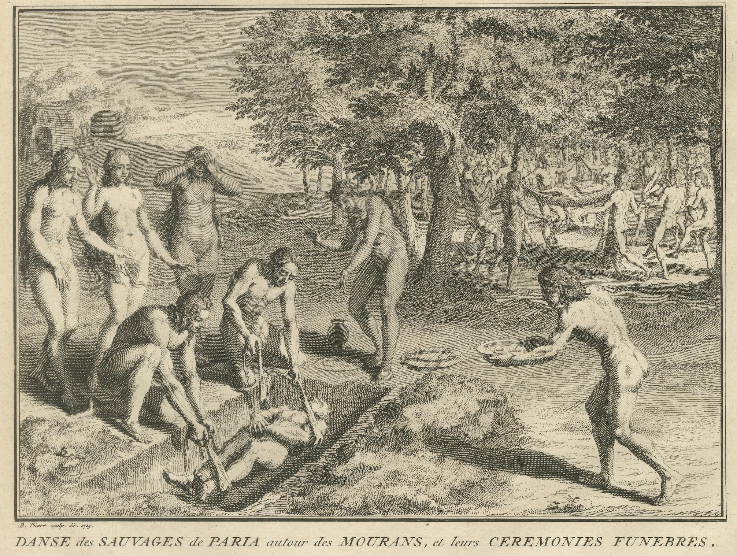 Rituales curativos y funerarios de los indígenas paria, imaginados en 1734 en venta 3
