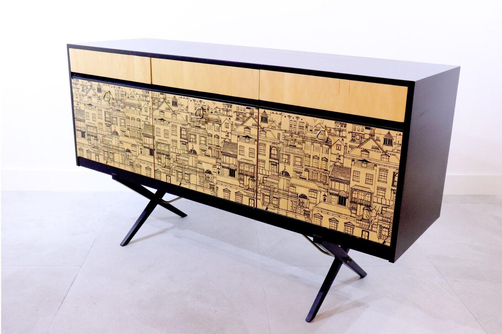 European Heals 1950s Sideboard Attributed Robert and Dorothy Heritage